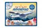 Preview: Blechschild "Pan Am Flugzeug" - 40 x 30cm